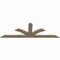 Ekena Millwork Richland Rough Sawn Timber Gable Bracket, Douglas Fir, 96"W x 32"H x 2"D x 6"F, 8/12 Pitch GBW096X32X0206RIC00RDF - alternate 2